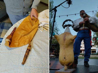 Anđelko Brna i tradicijsko glazbalo mih