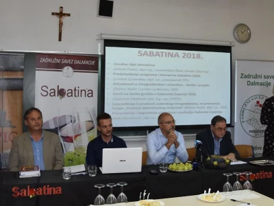 USUSRET SABATINI 2018 - Predstavljanje pjenušaca Zadarske županije