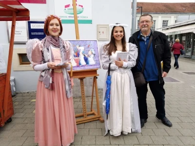 varaždinski likovni umjetnici slikali su na varaždinskom placu