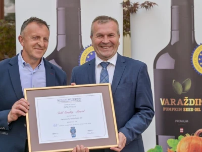 Varaždinsko bučino ulje nagrađeno je zlatnim medaljama na Monde Selectionu u Bruxellesu