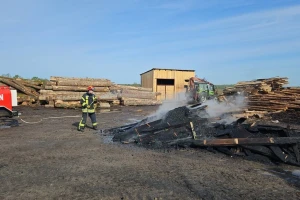 Vatra progutala proizvodnu halu pilane i strojeve - šteta 150.000 eura