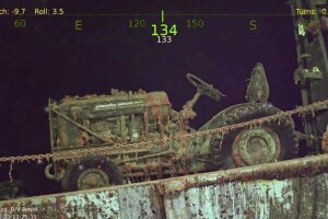 Traktor iz 1941. pronađen na dnu Tihog oceana
