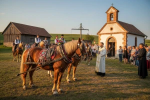 Blagoslov konja na etnoimanju