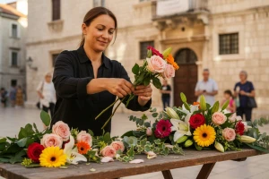 Floristi pokazali vještinu izrade buketa