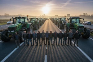 Francuski farmeri protiv trgovačkih lanaca!