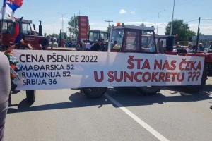 Srpski ratari prosvjeduju zbog cijene pšenice, na ulicama gotovo 300 traktora