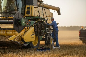 John Deere dežurstvo tijekom žetve!