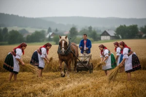 Kiša ispratila češke žetvene svečanosti