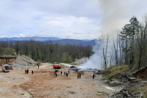 Demonstriran pilot projekt Silvanus - gašenje šumskog požara i uz pomoć robota