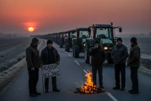 Neki traktori uklonjeni, neki na cestama