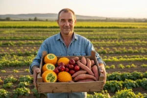 Poljoprivrednik koji se odlučio za egzotično voće i povrće i uspio