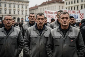 Radnici uljare Čepin krenuli u Zagreb