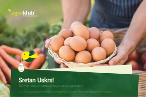 Sretan i blagoslovljen Uskrs, dragi Agroklubovci!