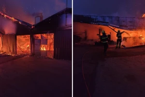 Stravičan požar progutao pilanu