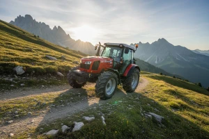 Traktor Lindner Geotrac 64