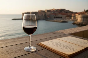 U nas je makedonski "vranac" - vino kuće