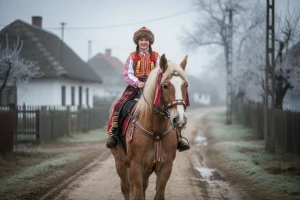 U pokladno jahanje sa samo devet godina