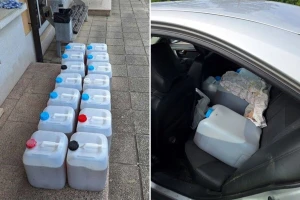 U automobilu imao 350 litara rakije, ne i dokumentaciju