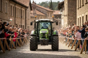 Utrka traktora u sklopu Festivala graševine
